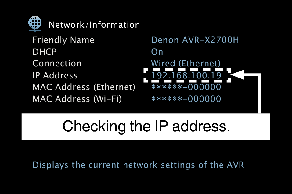 GUI NetworkInfo X27E3